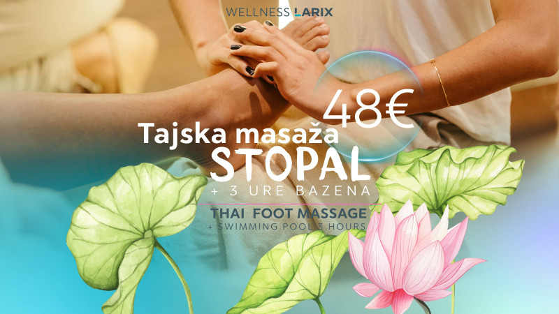 telop WELLNESS tajska masaža stopal poletje 2026 4001 × 2250 pik